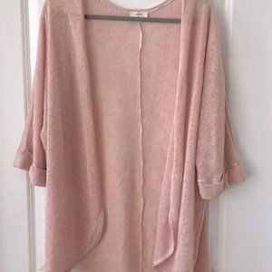 entro Thin peach 3/4 Length Sleeve Sweater